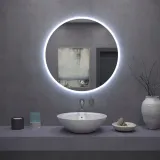 lustro-lazienkowe-podswietlane-led-dotyk-okragle-do-makijazu-rea-ffj-90-cm-stan-nowy