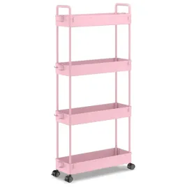 waski-regal-na-kolkach-4-poziomy-rozowy-organizer-do-lazienki-kuchni-104-cm