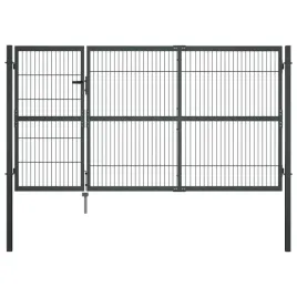 vidaxl-brama-ogrodzeniowa-ze-slupkami-stal-350-x-140-cm-antracytowa
