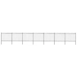 vidaxl-ogrodzenie-z-pretow-z-grotami-stalowe-119-x-15-m-czarne