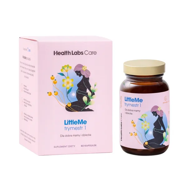 Health Labs LittleMe trymestr 1 dla wsparcia ciąży 60 kaps.