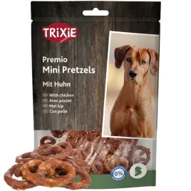 przysmak-dla-psa-mini-precelki-z-kurczakiem-gryzak-drobiowy-trixie-100g
