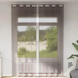 vidaxl-zaslony-woalowe-z-przelotkami-2-szt-brazowe-140x300-cm
