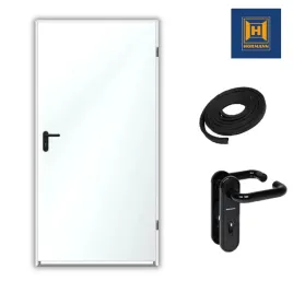 drzwi-stalowe-techniczne-tymczasowe-do-piwnicy-hormann-biale-zk-iso-80cm