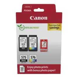 tusze-canon-pg-575-cl-576-black-color-100-str-papier-gp-501-glossy