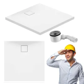 brodzik-kwadratowy-posadzkowy-bialy-tako-slim-80x80x4-cersanit-syfon