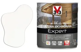 v33-lazura-ochronna-expert-ochrona-do-12-lat-bialy-alpejski-25l