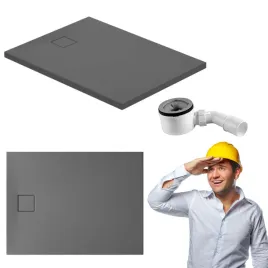 cersanit-tako-brodzik-prostokatny-120x90-cm-szary-mat-niski-akrylowy-syfon