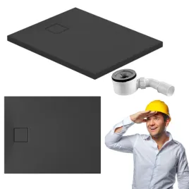cersanit-tako-brodzik-prostokatny-100x80-cm-czarny-mat-niski-akrylowy-syfon