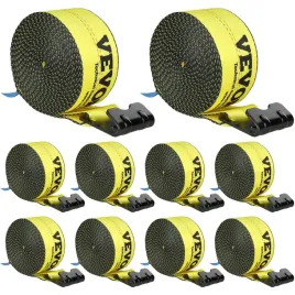 pasy-transportowe-10-cm-x-9-m-z-plaskim-hakiem-zolte-10-szt