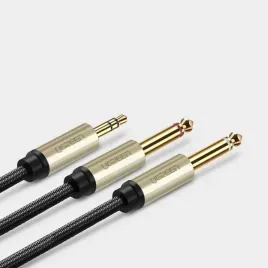 zlacze-jack-wt-35st-2xjack-wt-635-mono-2m-ugreen-av126-136237