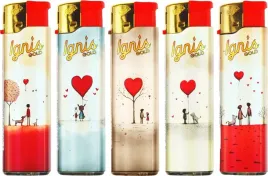 zestaw-zapalniczka-ignis-gold-serce-5szt