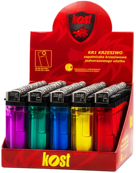 Zapalniczki Kost Krzesiwo 50szt