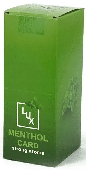 Karta aromatyzująca do papierosów LUX MENTHOL 25 szt.