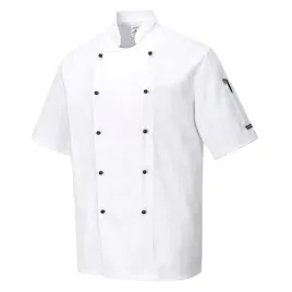 portwest-c734-gastronomia-bluza-kucharska-bhp-krotki-rekaw-biala-r-2xl