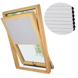 roleta-dachowa-plisa-termiczna-plaster-miodu-bialy-do-okna-velux-mk06
