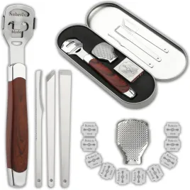 skrobak-do-stop-piet-scinak-pedicure-metalowy-zyletki-pielegnacja-zestaw