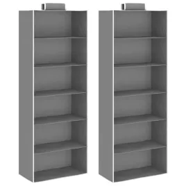 vidaxl-wiszace-organizery-do-szafy-2-szt-6-polek-tkanina