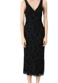 gina-tricot-burnout-sukienka-xs