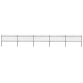 vidaxl-ogrodzenie-z-pretow-z-grotami-stalowe-85-x-08-m-czarne