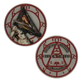 limitowana-edycja-monety-silent-hill-pyramid-head-z-pleksiglasowa-podstaw