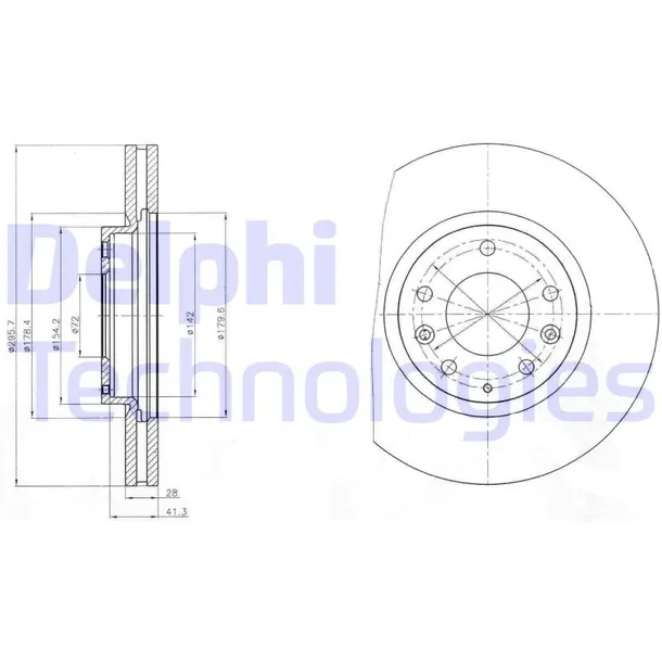 tarcza-hamulcowa-delphi-numer-katalogowy-czesci-bg4256