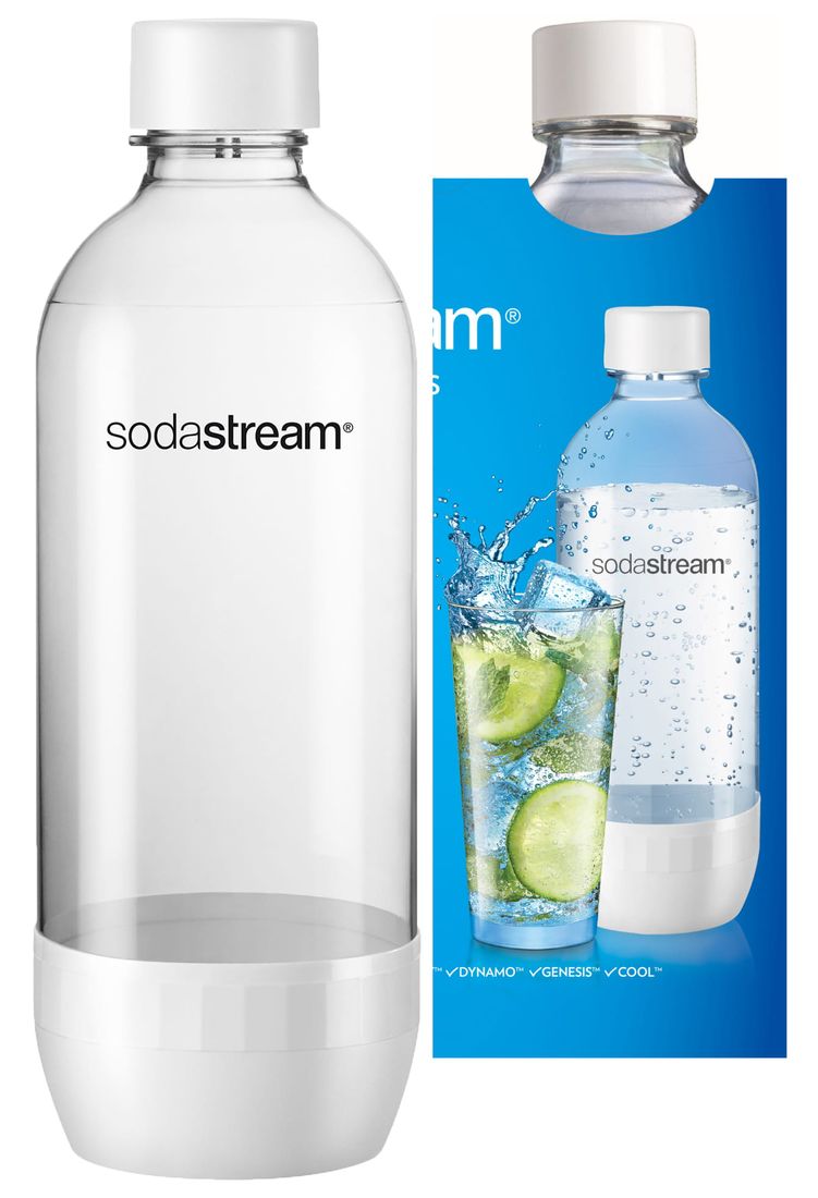 Sodastream butelka do saturatora soda stream 1L WHITE JET ERLI.pl