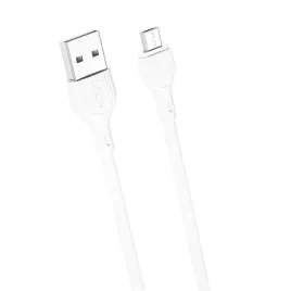 xo-kabel-nb200-usb-microusb-10m-2-1a-bialy