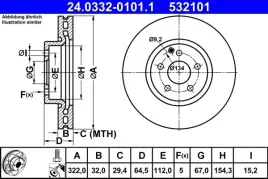 ate-tarcza-hamulcowa-ate-powerdisc-1szt-wentylowana-24-0332-0101-1-przod-m
