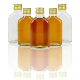 5x-piersiowka-butelka-szklana-wino-nalewki-sok-zakretka-bezbarwna-100ml
