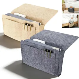 organizer-na-lozko-2-szt-filcowy-zawieszany-5-przegrodek-kieszen-sofa