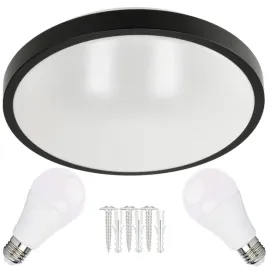 lampa-sufitowa-plafon-led-2x-e27-okragly-czarny-natynkowy-2x-zarowka-led