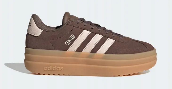 38 2/3 Buty damskie Adidas VL Court Bold brązowe KK4502 Sneakers