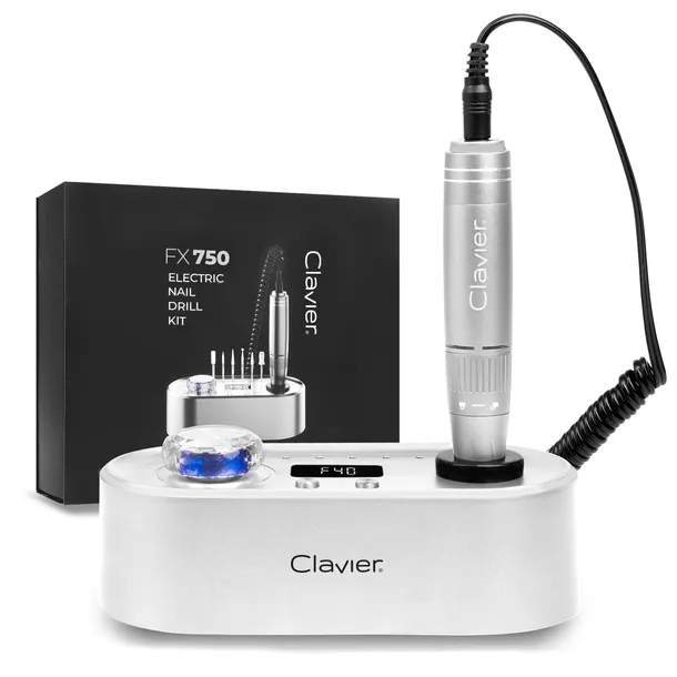 Frezarka Do Paznokci FX 750 Clavier Manicure Pedicure 65W Biała