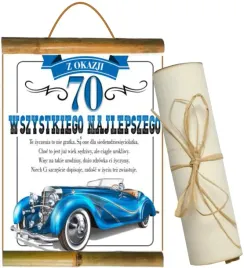 70-lat-dyplom-pamiatka-70-kierowcy-jubilata-z-okazji-70-urodzin-70-zyczenia