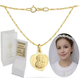 zloty-lancuszek-z-medalikiem-pelny-pr-585-na-chrzest-komunie-grawer-gratis