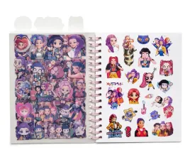 ksiazeczka-z-naklejkami-kpop-naklejki-lowczynie-demonow-huntrix-notes-xl