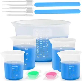 zestaw-14el-silikonowe-kubki-miarki-zywica-epoksydowa-600ml-250ml-100ml