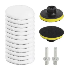16x-nakladki-polerskie-80mm-tarcze-welna-adapter-m10-wiertarka-zestaw