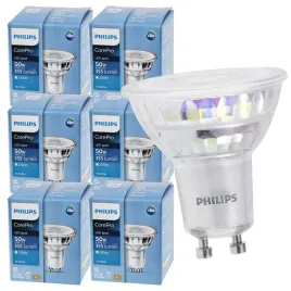 6x-zarowka-led-gu10-philips-46w-355lm-36-ciepla-ww-2700k-premium-zestaw