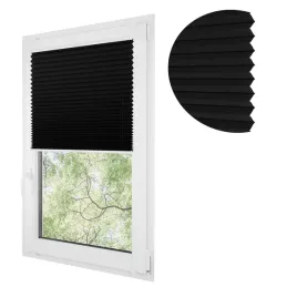 plisy-termiczne-bezinwazyjne-roleta-plisowana-harmonijka-czarna-39x150