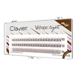 clavier-v-shape-light-brown-sztuczne-rzesy-kepki-braz-mix-10-12-14mm