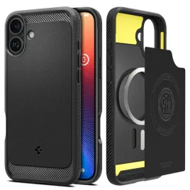 etui-spigen-nakladka-rugged-armor-magsafe-na-apple-iphone-16-61-czarna