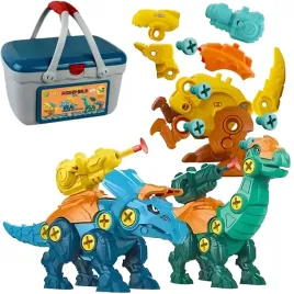 zestaw-trzech-kolorowych-dinozaurow-do-skrecania