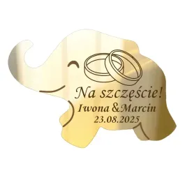 zloty-magnes-na-slub-podziekowanie-dla-gosci-z-grawerem-lustro-plexi