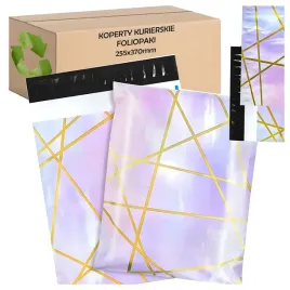 foliopaki-kurierskie-mocne-koperta-255x370-fioletowo-zlote-50szt