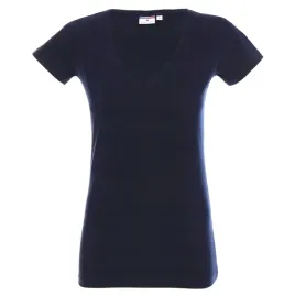 koszulka-damska-bawelniana-v-neck-w-serek-z-krotkim-rekawem-granatowy-xl