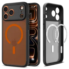 etui-spigen-ultra-hybrid-magsafe-na-apple-iphone-17-pro-czarno-pomaranczowy