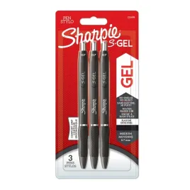 zestaw-sharpie-s-gel-dlugopisy-zelowe-3-szt-m-0-7mm-czarne