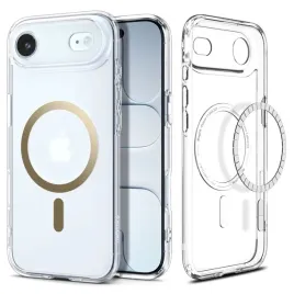 etui-spigen-hybrid-magsafe-na-apple-iphone-17-air-przezroczysto-zlote